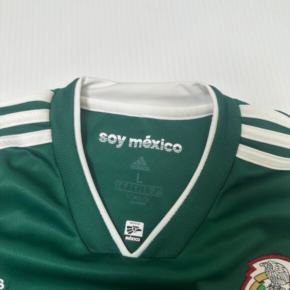 2018 Adidas Mexico Home Kit Women's L - Picture 4 of 4